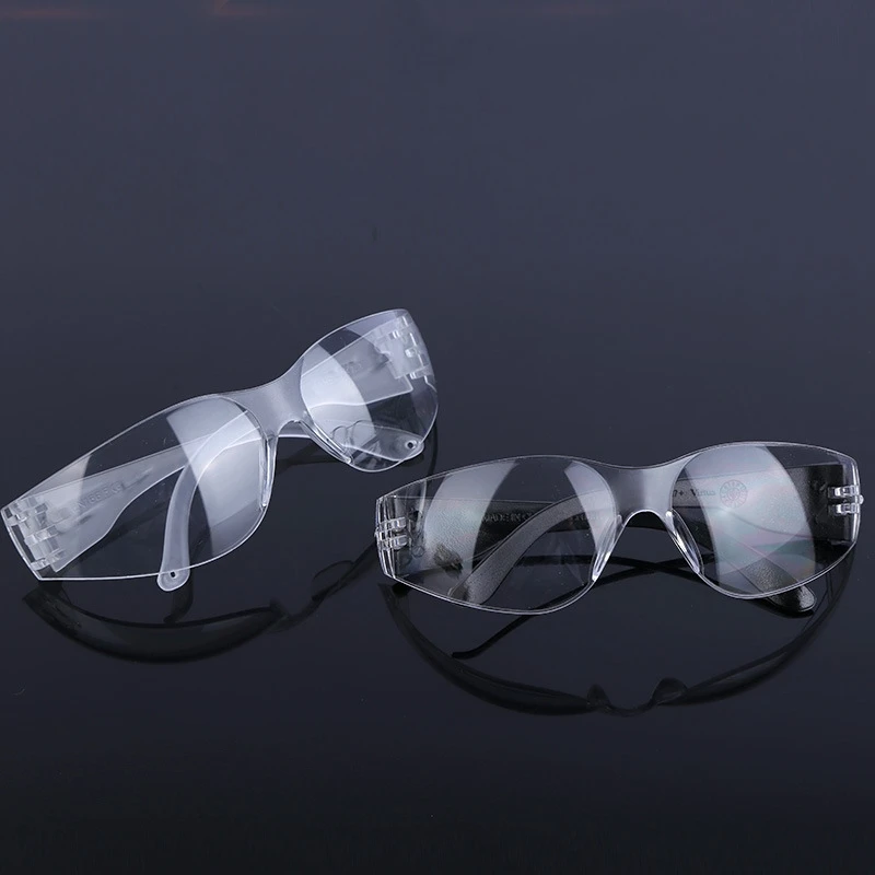 

12pcs/pack Unisex Anti Fog Anti Droplet Dust Splash-proof Clear Safety Goggles Glasses Work Eye Protection Eyewear