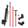 Laser Extend Telescoping Pole Ceiling Leveling Rod With 1/4