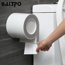 BAISPO настенный держатель для туалетной бумаги водонепроницаемый гигиенический диспенсер для бумаги для ванной комнаты домашний ящик для хранения аксессуары для ванной комнаты