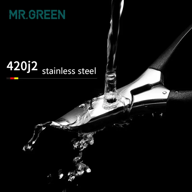 Kopen MR. GROEN manicure Gereedschap Professionele Roestvrij Staal Dikke Teennagels ingegroeide Cuticle Nipper Trimmer Tang Schaar Nagelknipper