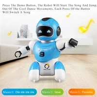 1set 2pcs robot  RC Soccer Robot Electric Dancing football Simulation Robots Programable Educational parent-child play game toy 2