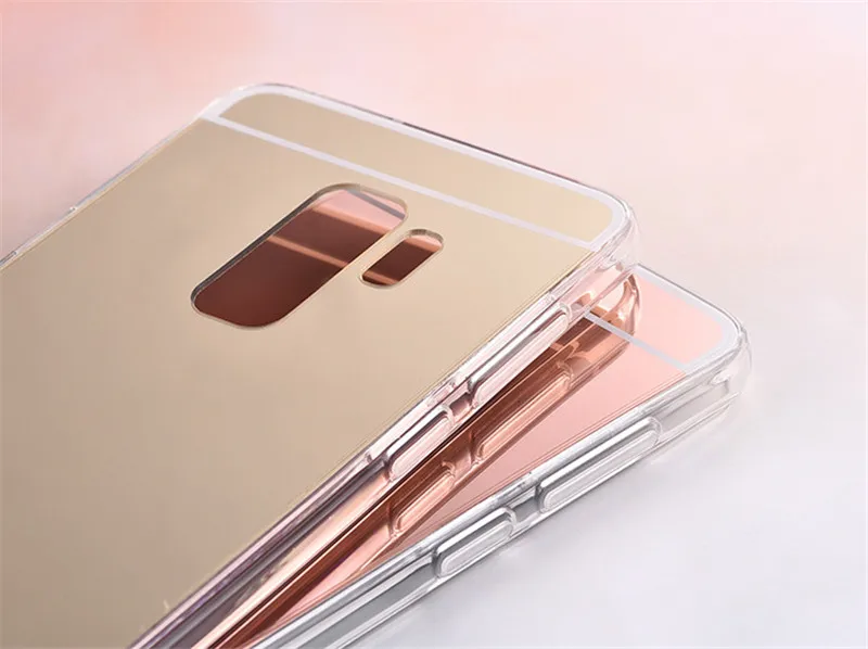 Зеркальный силиконовый чехол для телефона для samsung Galaxy S9 S8 плюс S6 плюс S7 край S4 S5 J100 J3 J5 J7 Prime J4 J6 J8 Крышка