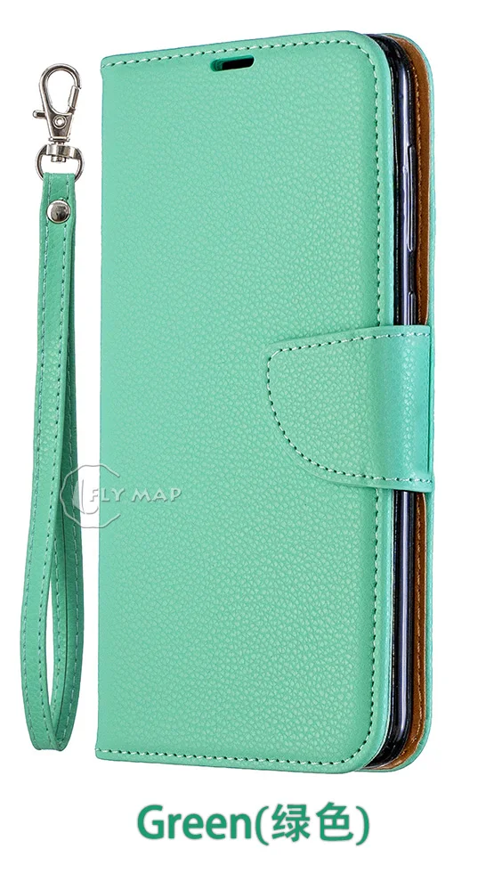 Green Флип-чехол для Xiaomi Redmi Note 8 Global C3J M1908C3JH кошелек кожаный чехол для телефона Xiaomi Redmi Note 8 M1908C3JG силиконовый чехол - Цвет: Green