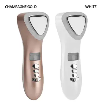 

Hot and Cold Compress Beauty Device LED Photon Therapy Face Lifting Rejuvenation Vibration Machine EMS Ion Mesotherapy Massager