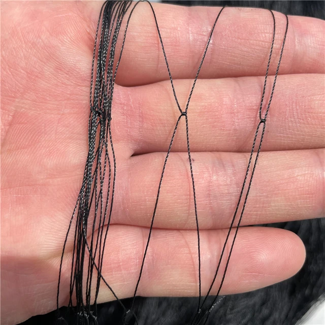 Kiváló Minőségű Fekete Nylon Kerti Kerítés 50X50 Mm -Es Méret 15X15M 15X7M Madárháló Madárhálók Védelme A Hálónak - Image 5