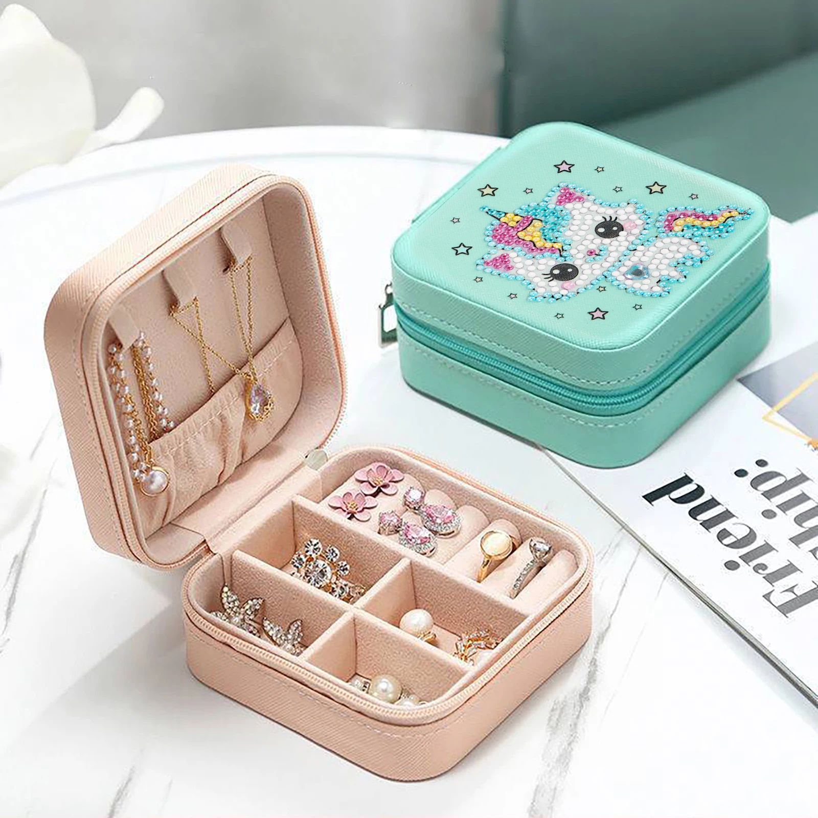 DIY Diamond Painting Storage Box Special Shaped Diamond Mosaic for Bedroom  Cross Stitch Diamond Embroidery Crafts Gifts 