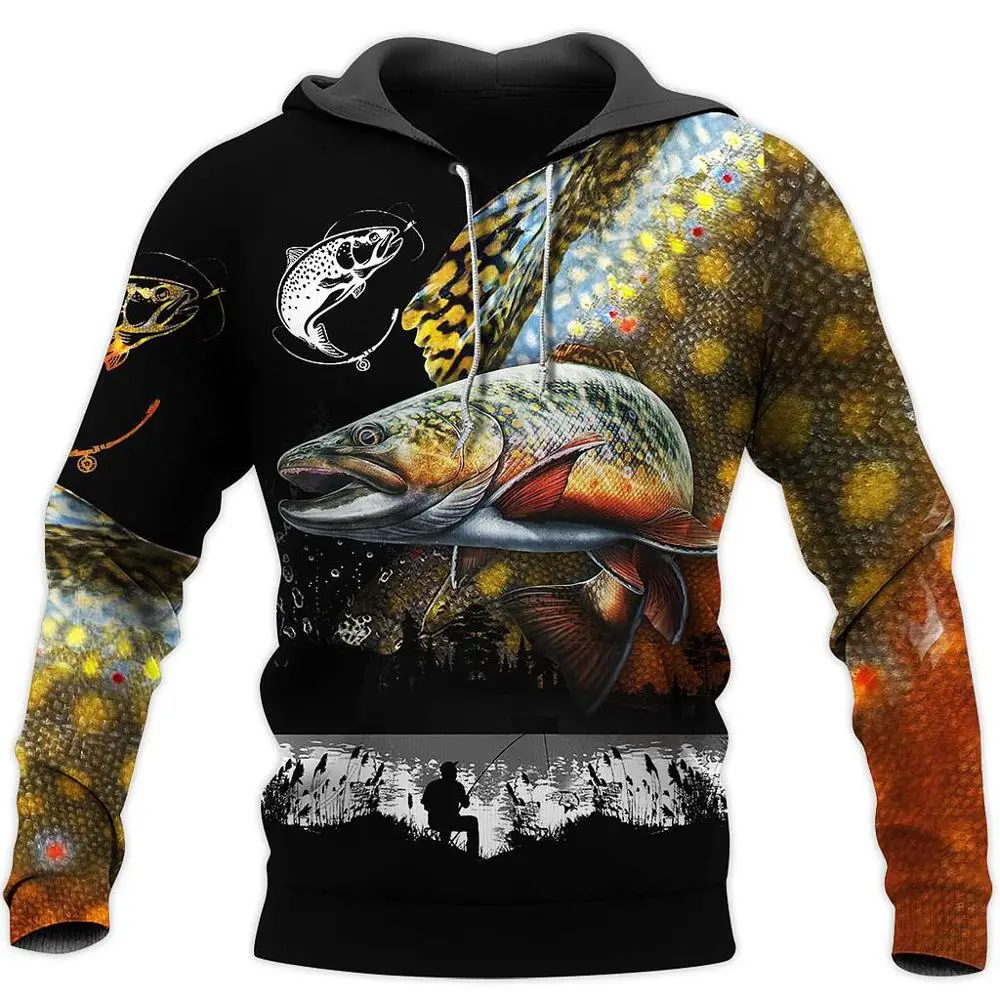

Tessffel Animal Bass Walleye Fishing Camo Fisher Autumn Pullover Hoodies Tracksuit NewFashion 3DPrint Casual Funny Men/Women M-9