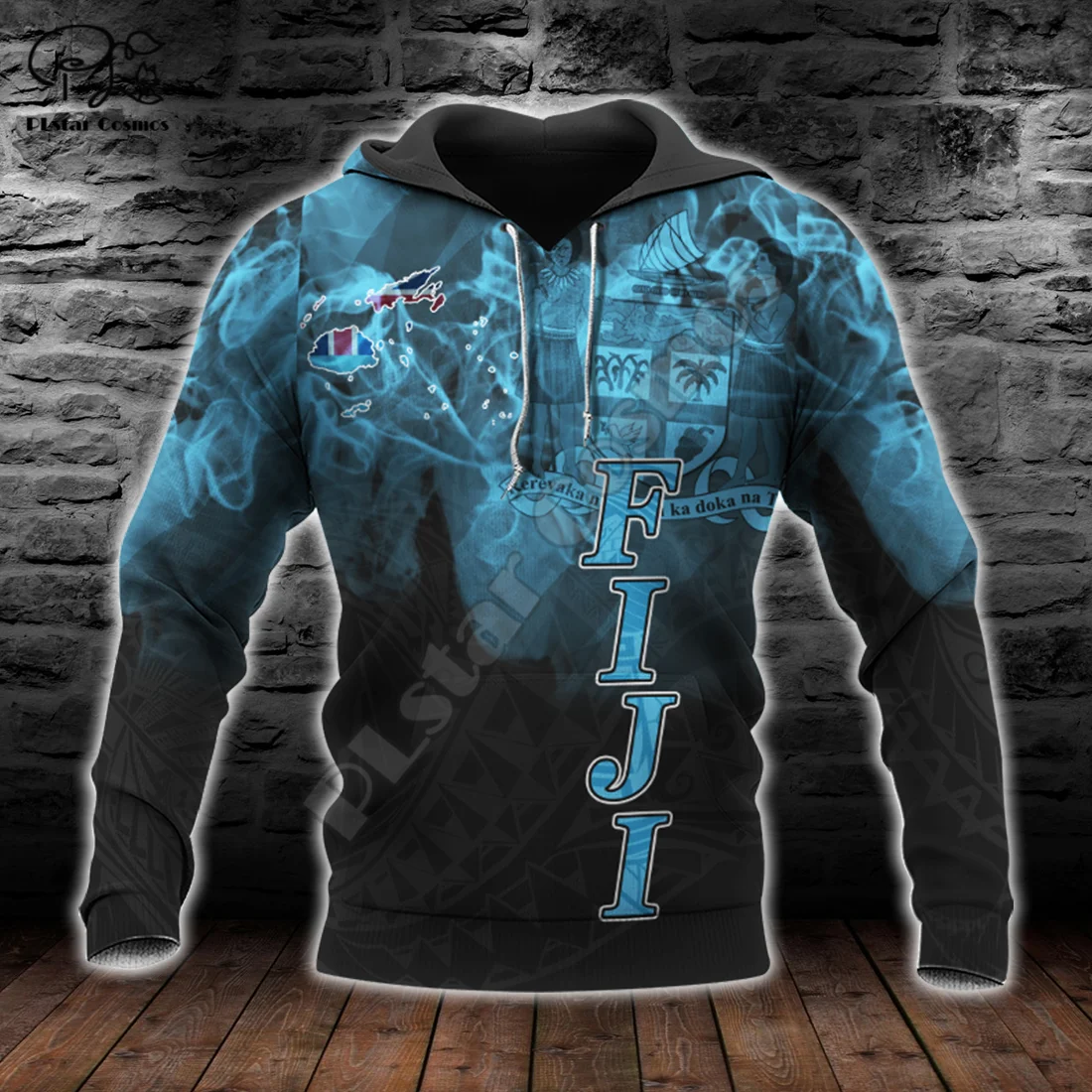 

PLstar Cosmos Fiji National Emblem Culture 3D Printed Fashion Hoodies Sweatshirts Zip Hooded For Men/Women Casual Streetwear F12