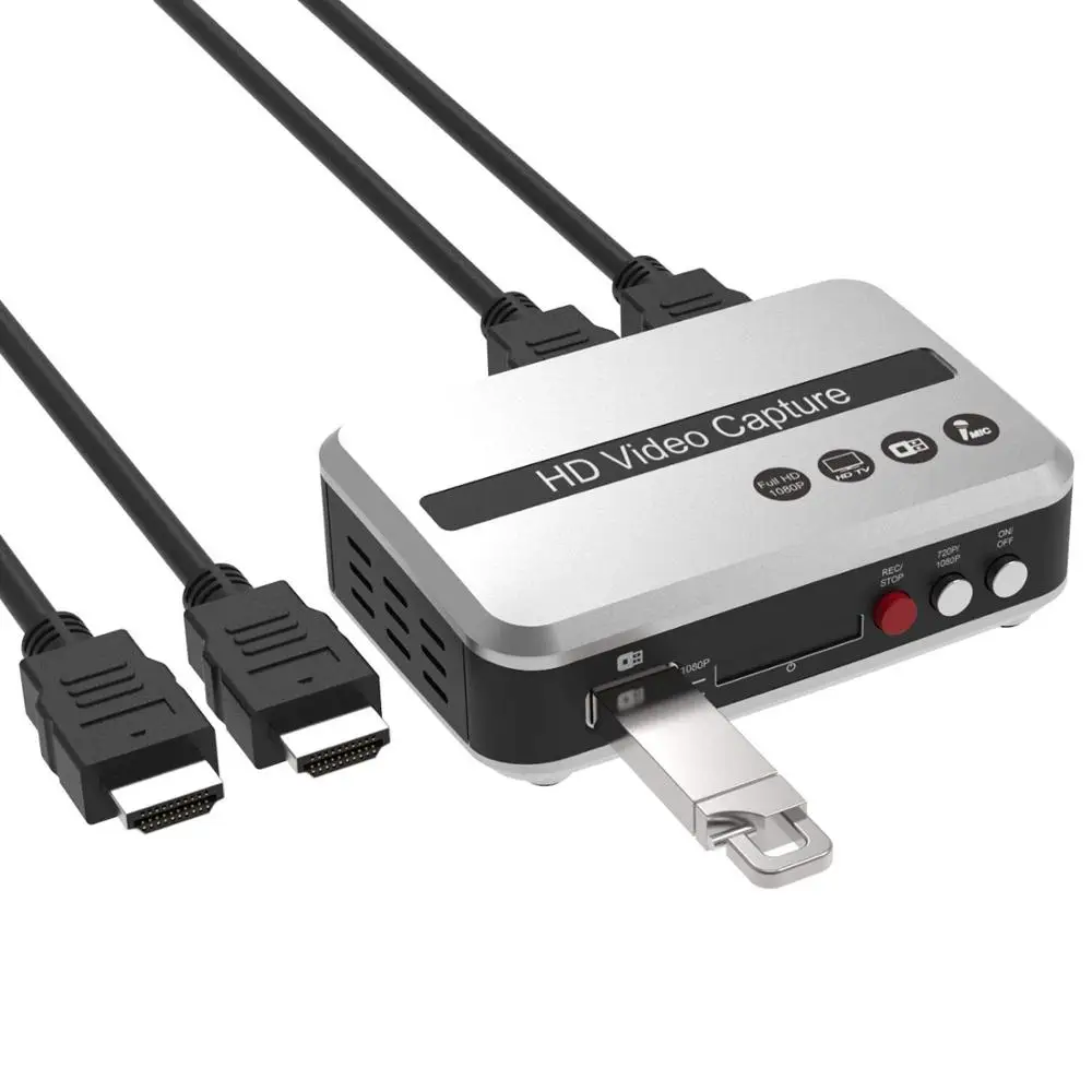 DIGITNOW! устройство захвата видео/HD HDMI видео конвертер/рекордер для PS4 Xbox One/Xbox 360 LiveTV
