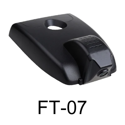 FT07 SINOSMART Novatek 96658 специальная автомобильная Wifi DVR камера для Vios Corolla RAV4 YARIS Camry C-HR Crown Highlander Avalon управление приложением - Название цвета: FT07