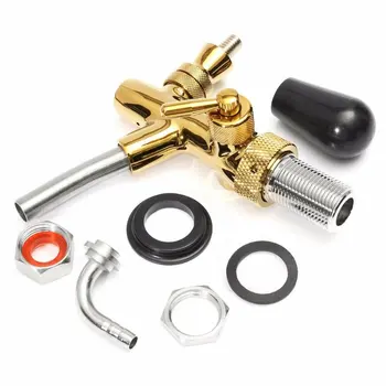 

Home Adjustable Wine G5/8 Shank Chrome Tap Practical Restaurants Hotels Beer Faucet Draft Making Tool Flow Controller Bar HOT