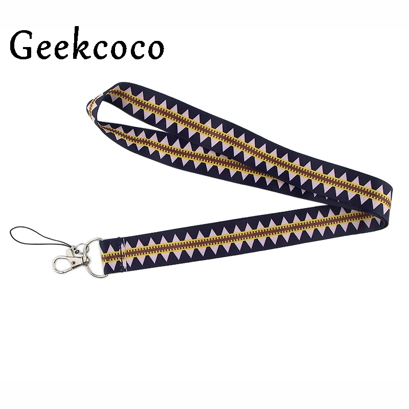 

Vintage lattice keychain Accessories Safety Breakaway Mobile Phone ID Badge Holder keys Strap Neck lanyard Camera J0529