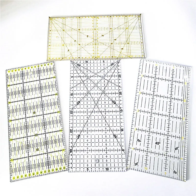 Acrylic Patchwork Ruler for DIY Quilting Cutting Sewing