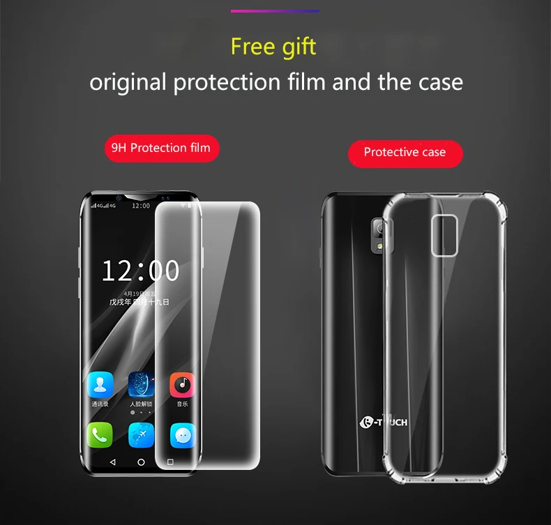 Anica K-Touch i10s mini 4G смартфон 3,5 дюймов 3 ГБ ОЗУ 32 ГБ/64 Гб ПЗУ Android 8,1 года с функцией Wi-Fi точки доступа, маленький кожаный мобильный телефон