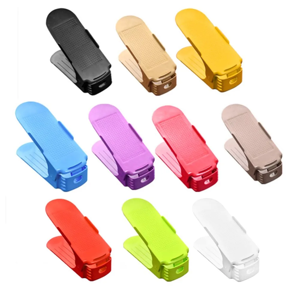 8pcs Home Use Shoe Organizer Modern Double Cleaning Storage Shoe Rack Living Room Convenient Shoebox Shoes Organizer Stand Shelf (1)