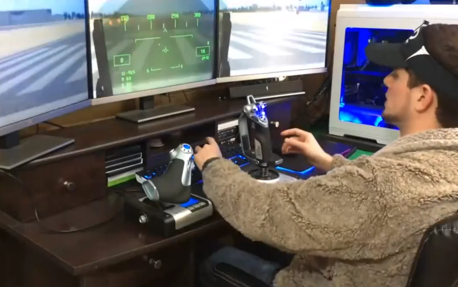 Head Tracking System For TrackIR5TrackNP5 Aiming Flight Simulation For