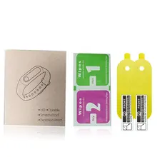 Для xiao mi bracelet 4 пленка HD устойчивая к царапинам Взрывозащищенная TPU Водонепроницаемая мягкая пленка легко отрывающаяся ПЭТ Непористая пленка