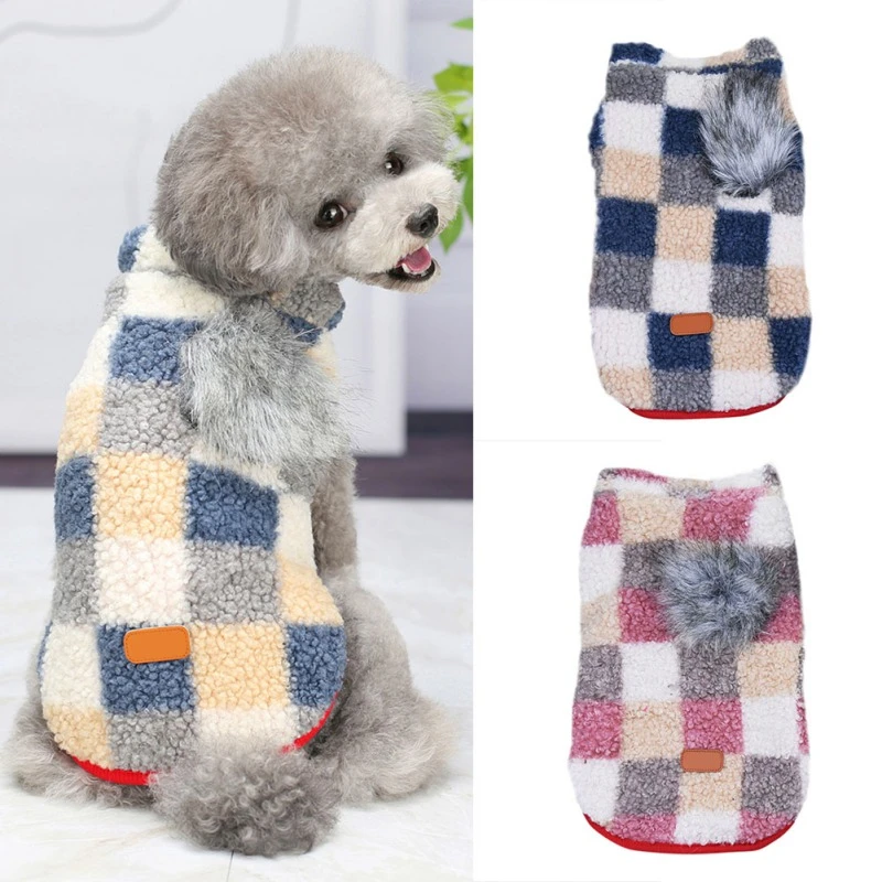 Small Dog Pet Puppy Cat Hooded Jumper Knit Sweater Clothes Coat Costume Apparel