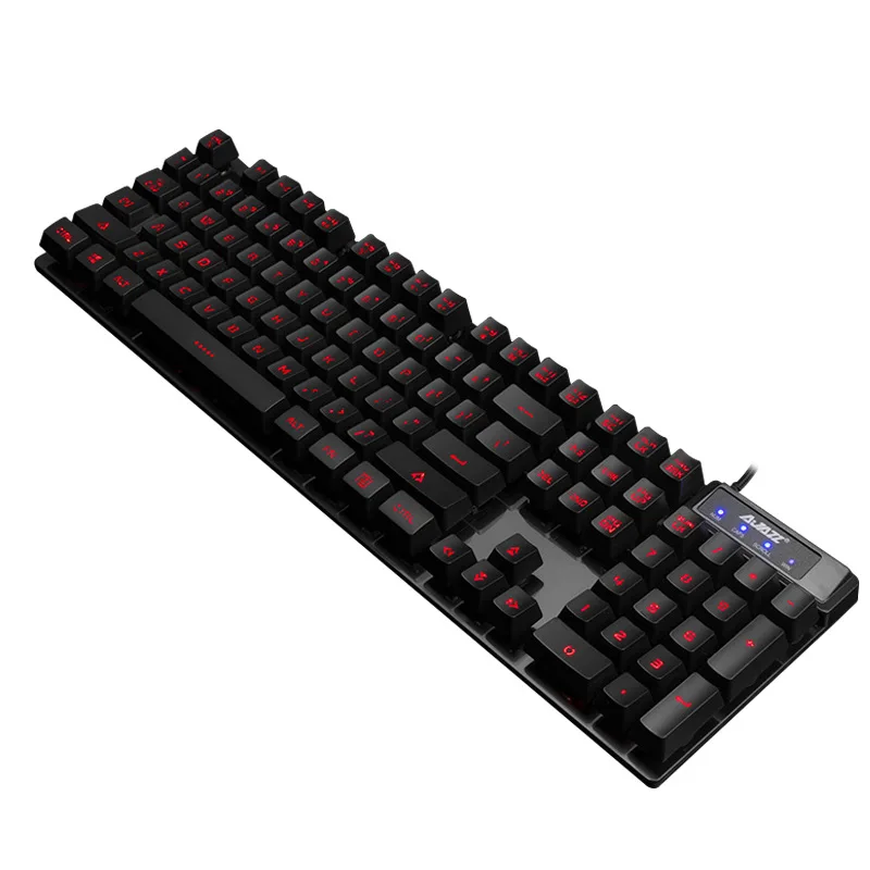 

Ajazz Machinery Warrior 3 Color Backlit Keyboard Machinery Handfeel Gaming Keyboard Desktop Computer Laptop Keyboard