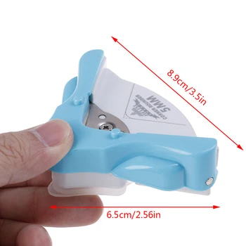 

R5 DIY Mini Corner Rounder 5mm Card Paper Punch Craft Circle Pattern Photo Cutter Tool Stationery Hand Hole Craft Scrapbooking