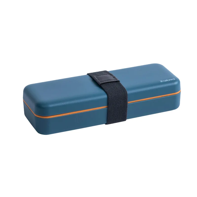 Набор пластиковых швейных коробок набор для шитья с иглой и ниткой Ножничные аксессуары портативный дорожный ящик для хранения дома DIY Швейные Инструменты - Цвет: Dark Blue