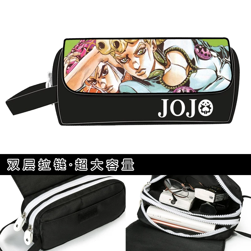 Style 9 Причудливый кошелек JoJo Adventur, косметичка, канцелярские принадлежности, сумка-карандаш для девочек и мальчиков, подарок, Снова в школу, ручная сумка, переносная - Цвет: Style 9