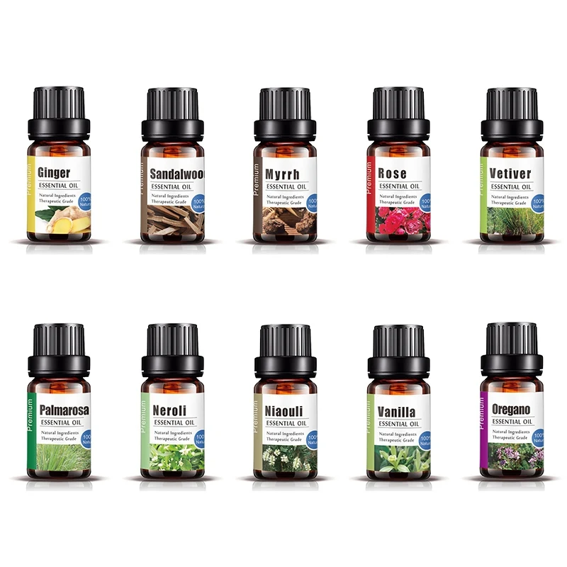 

Pure & Natural Multifunction Aromatherapy Essential Oils Anti-stress Aroma Diffuser Oil Accessory Beauty Care