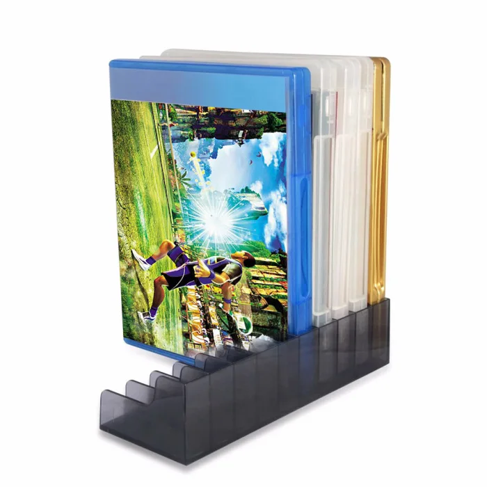 2 шт. коробка для карточных игр Подставка для хранения 10 слот Портативный кронштейн для хранения для PS4 LHB99