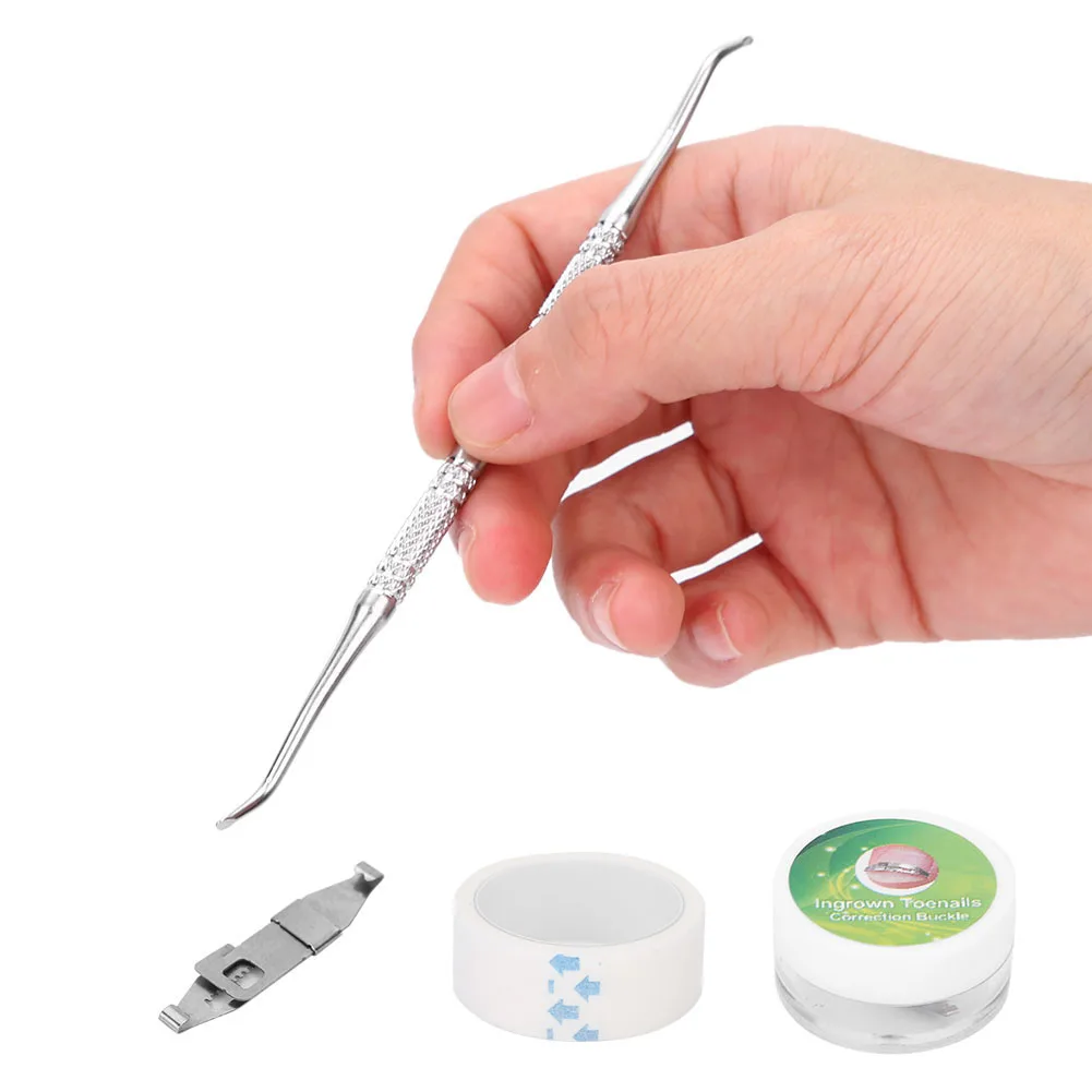 3pcs Ingrown Toenail Corrector Paronychia Treatment Nail Correction Buckle Adhesive Tape Set Ingrown Toenail Correctors 3pcs Ingrown Toenail Corrector Paronychia Treatment Nail Correction Buckle Adhesive Tape Set Ingrown Toenail Correctors