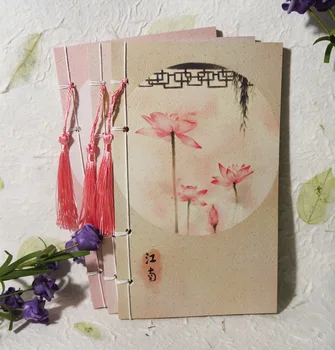 

3 pattern wind line installed this original art handmade gift Outside the window school supplies notebook planner accessories