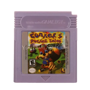 

For Nintendo GBC Video Game Cartridge Console Card Conker‘s Pocket Tales English Language Version