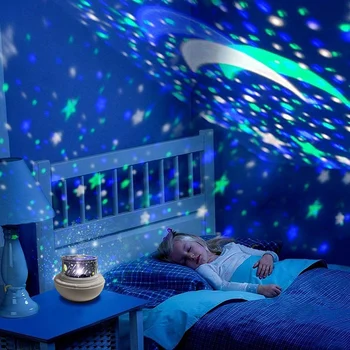 

Night Lights for Kids -Isightguard Multifunctional Night Light Star Projector Lamp for Decorating Birthdays, Christmas, and Part