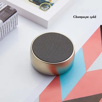 

Metal Portable Wireless Bluetooth Speaker with Super Bass Perfect Sound Speaker for Shower Home Mini Wireless Speaker