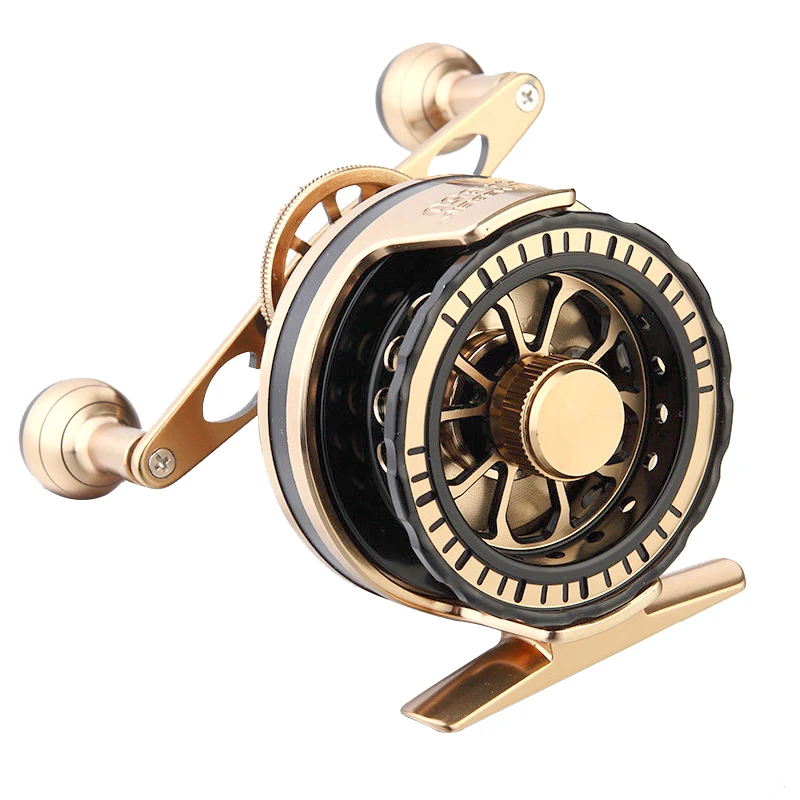  Fly Fishing Reel Machined Aluminum Full Metal Raft Fishing Angeln Wheel Saltwater Freshwater Fishin