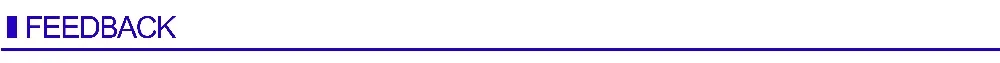 feedback