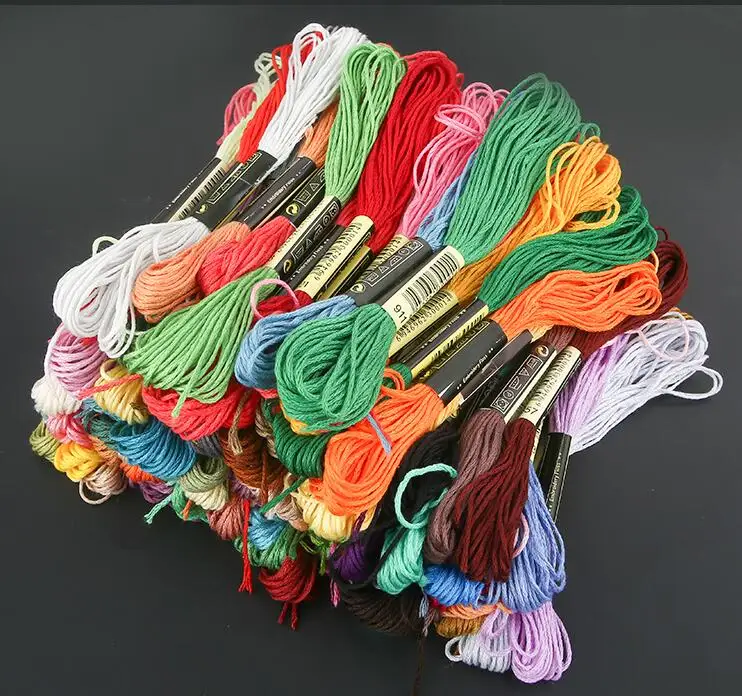

ONE LABEL 10 pieces cross stitch threads / cross stitch embroidery thread / Custom threads colors 04