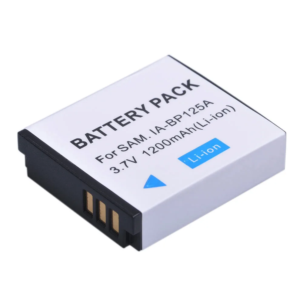 3X1200 mAH IA-BP125A IA BP125A BP125A аккумуляторная батарея для камеры samsung HMX-QF20, HMX-QF30, HMX-QF300, HMX-M20, HMX-Q10, HMX-Q1