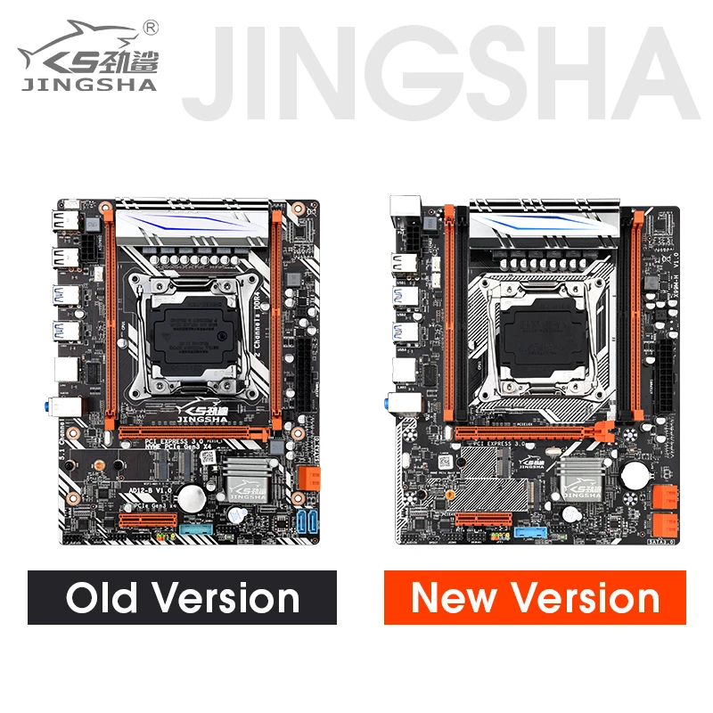 Материнская плата Jingsha X99MH для настольного компьютера LGA 2011 3 E5 CPU DDR4 RAM
