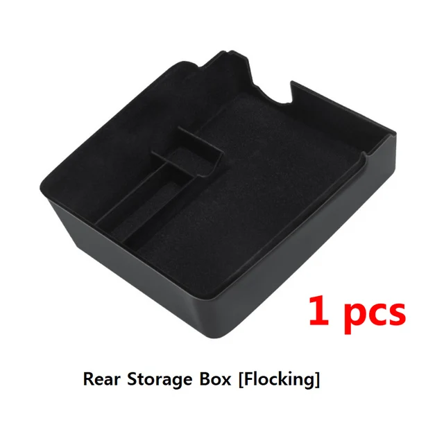 For Tesla Model 3 2021 Model Y Center Console Organizer Tray 1-3PCS Interior Accessories For Tesla 2022 Model 3 Y Storage Box 1pcs Rear tray