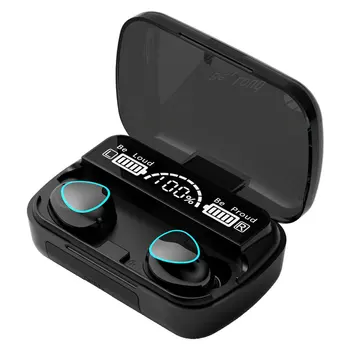 

M10 Wireless 5.1 Earphone LED Digital Display Portable Sports Headset High Definition Stereo Sound Earphone