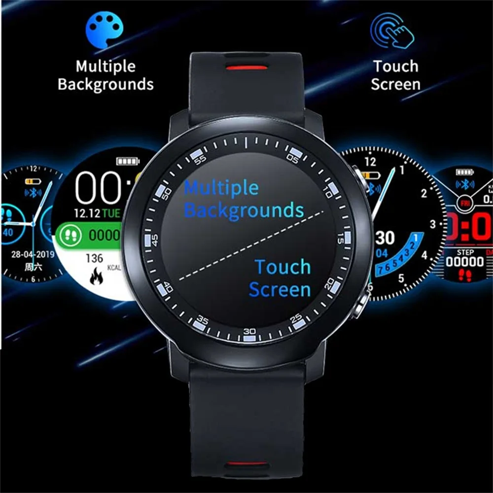 Spovan Fitness Bracelet Men Women Health Smart Watches Activity Tracker Blood Pressure Watch PK Amazfit Stratos 2 Smartwatch