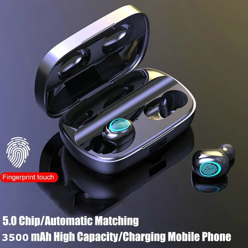 

Wireless Headphone 5.0 S11 TWS Bluetooth Earphones 9D Stereo Earbuds With 3500mAh Power Bank Bluetooth V5.0 Wireless Headset