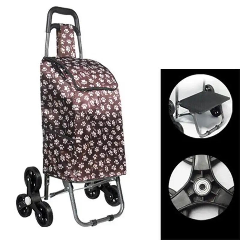 Koszyk Carrito De покупка Карро Plegable стол колесница Roulant вагонетки покупкы Carrello Cucina Меса Cocina Кухня to Cart - Цвет: Number 6