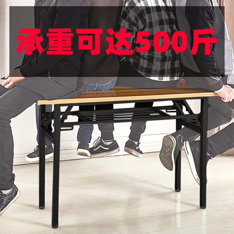 

Rectangular Folding Table Study Table Simplicity Outdoor bai tan zhuo Desk Office Desk Groom Desk Doing Homework Desk