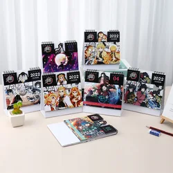 Demon Slayer 2022 année 2023, Table de bureau, calendrier, calendrier mural, utilisé pour le nouvel an, cadeaux de noël 