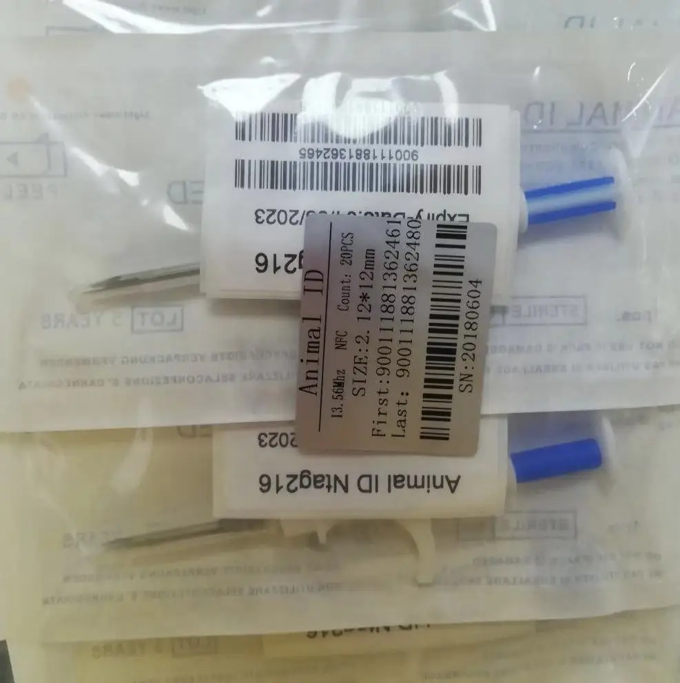 Бесплатная доставка X10 NFC Стекло шприц транспондер Ntag216 RFID Для микрочипов блок для