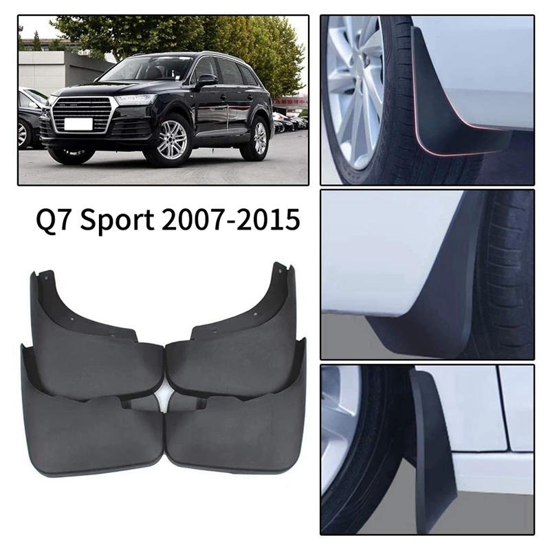Брызговики для Audi Q7 Sport 2007-2015 крыло брызговики черные 4 шт | Автомобили и мотоциклы