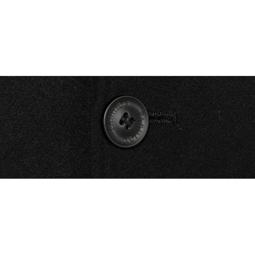 KANCOOLD Зимняя шерстяная куртка мужская деловая Длинная шерстяная облегающее пальто в повседневном стиле шерстяное пальто с воротником мужское длинное хлопковое пальто с воротником 917