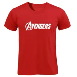 Популярная одежда мужская футболка Мстители узор футболка с буквенным принтом топы с героями Марвел Капитан футболки хлопковая толстовка