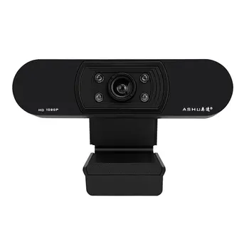 

1080P USB2.0 Web Camera HD Camera Web Cam MIC Clip-on for Computer Laptop Web Camera 360 Degree Usb Biuro domowe
